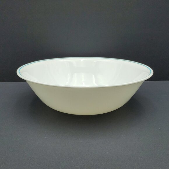 Corelle Blue Heather Large Serving Bowl Corning Blue Band Vegetable Serving Bowl - Picture 2 of 6